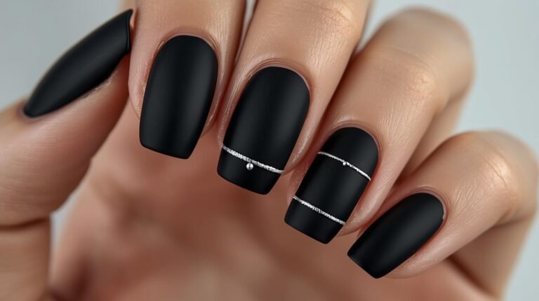 19 Black Nail Ideas Simple and Chic