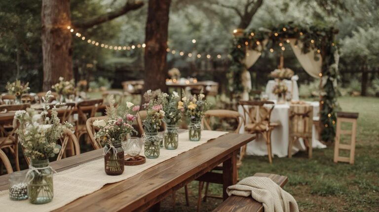 17 How to Decorate an Outdoor Wedding on a Budget