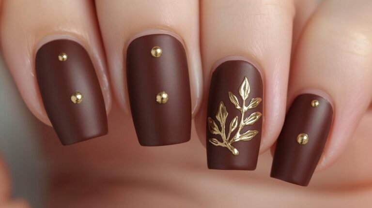20 Trendy Brown Fall Nails