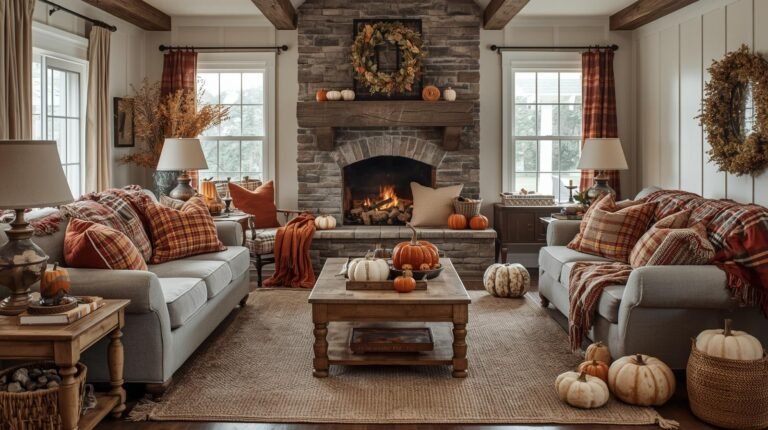 17 Cozy Farmhouse Fall Decor Ideas to Warm Up Your Home
